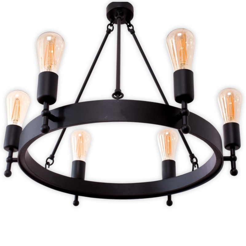 CROWN 50 6z Chandelier, Crafdeco