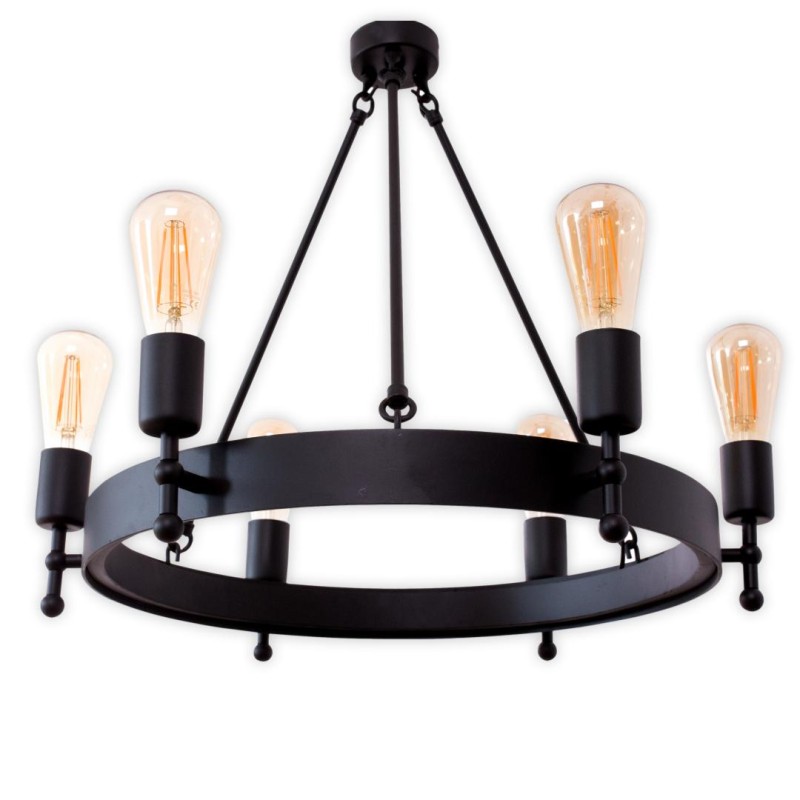 CROWN 50 6z Chandelier, Crafdeco