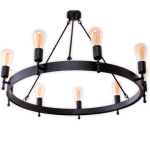 Rustic Chandelier CROWN 80 9z