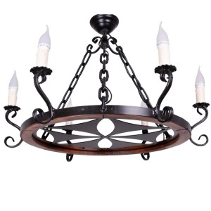 Metal Chandelier Circle 60 6s – Highlander Rosette