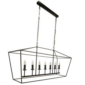 GENTLE XL Black Chandelier