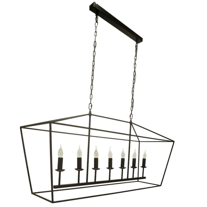 GENTLE XL Black Chandelier  - Crafdeco