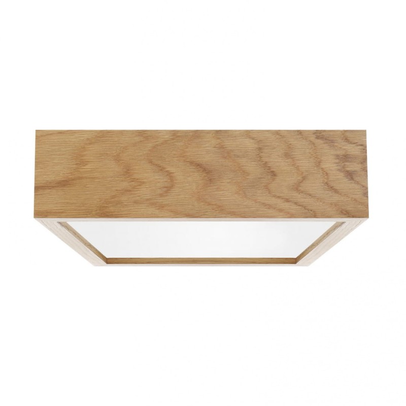 Wooden Square Plafond M  - Crafdeco