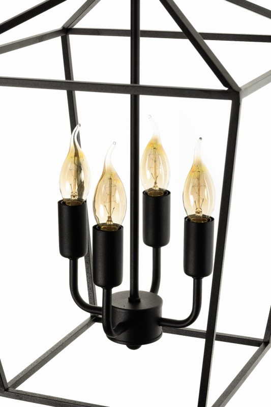 GENTLE S Black Pendant Lamp  - Crafdeco