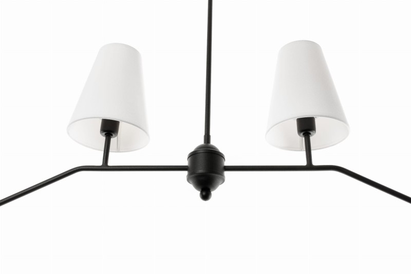 SIMPLE Chandelier Black -Crafdeco