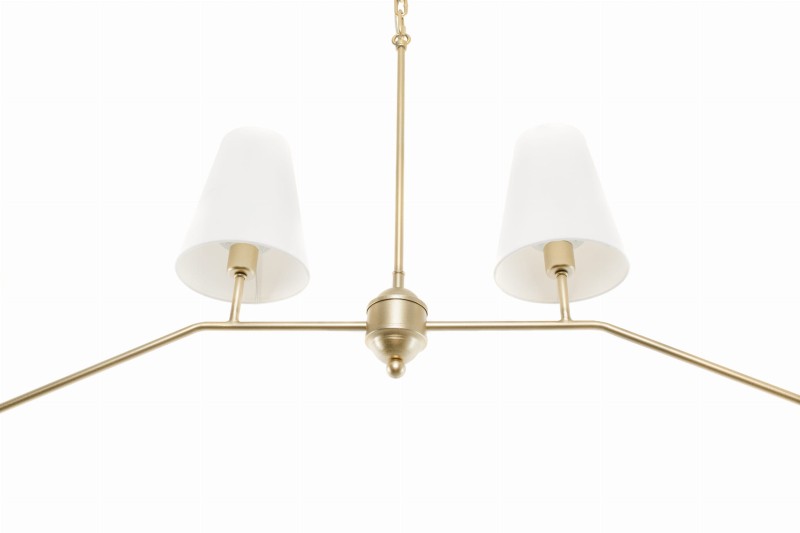 SIMPLE Gold Chandelier- Crafdeco