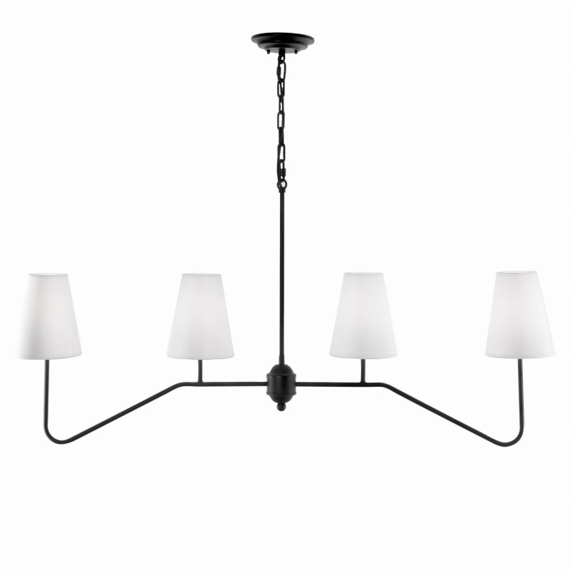 SIMPLE Chandelier Black  - Crafdeco