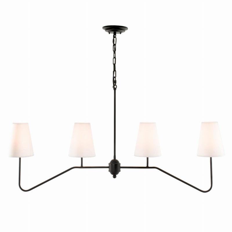 SIMPLE Chandelier Black -Crafdeco