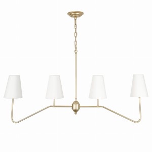 SIMPLE Gold Chandelier