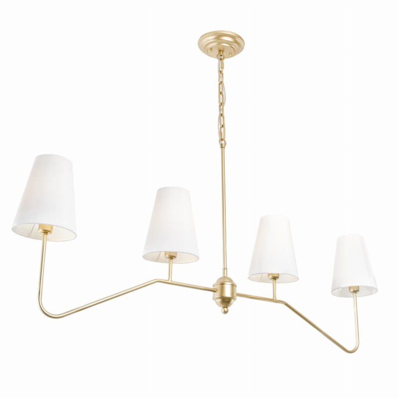 SIMPLE Gold Chandelier- Crafdeco