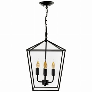GENTLE S Black Pendant Lamp