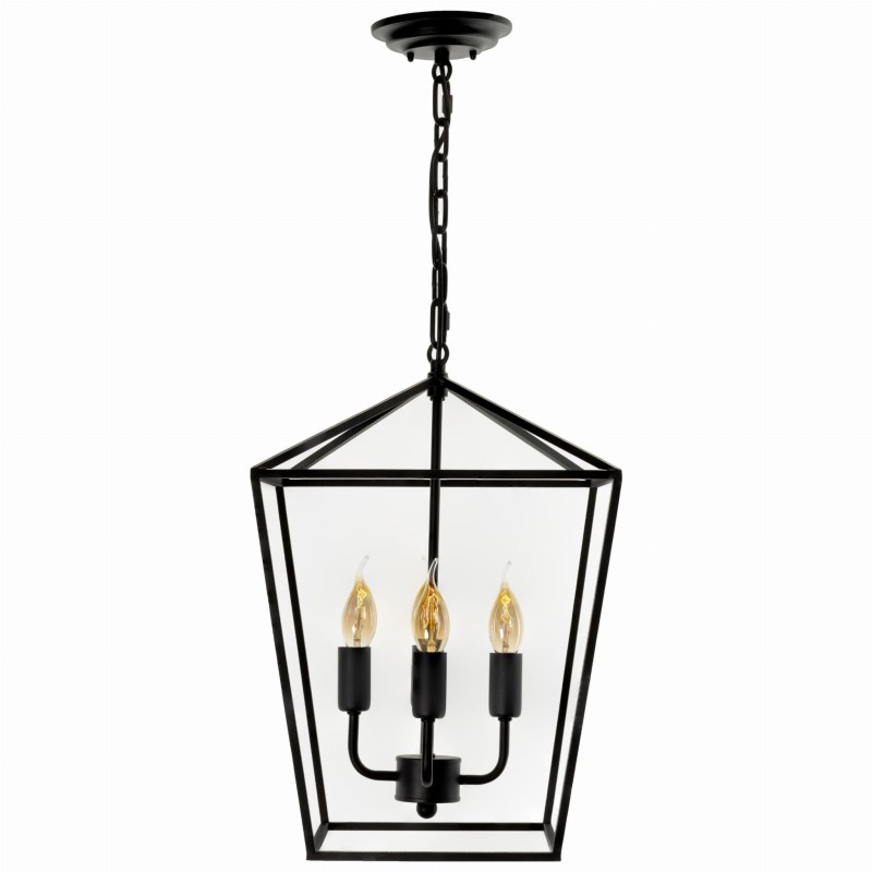 GENTLE S Black Pendant Lamp  - Crafdeco