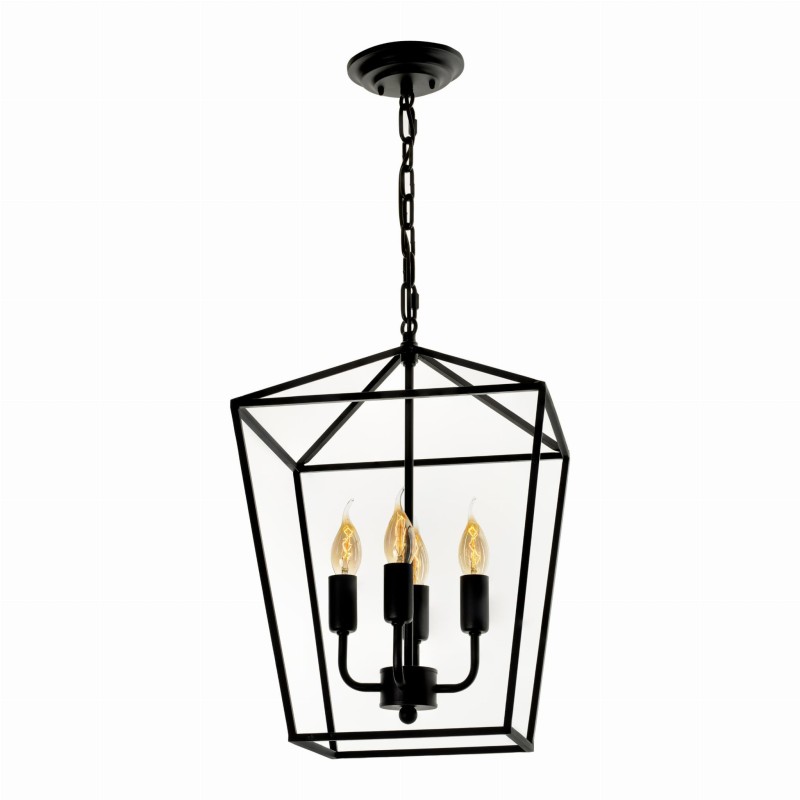GENTLE S Black Pendant Lamp  - Crafdeco