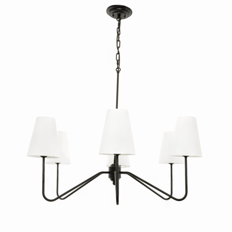 SIMPLE PLUS Chandelier black - Crafdeco