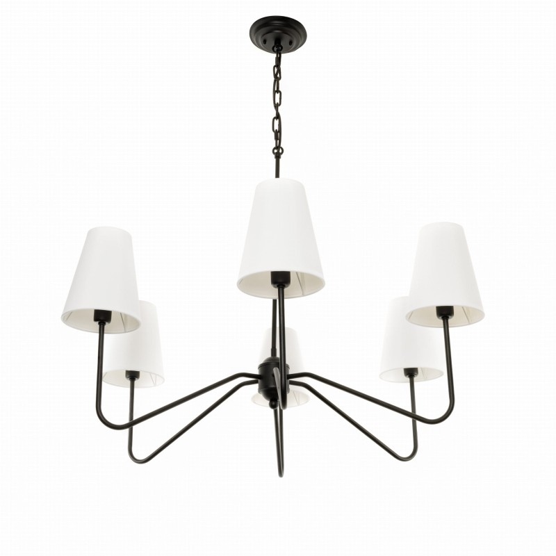 SIMPLE PLUS Chandelier black