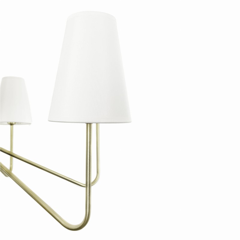 SIMPLE PLUS Gold Chandelier - Crafdeco