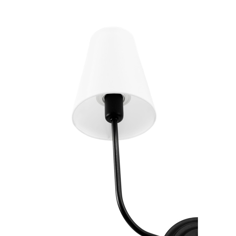 ELEGANCE TWIN Black Wall Sconc- Crafdeco