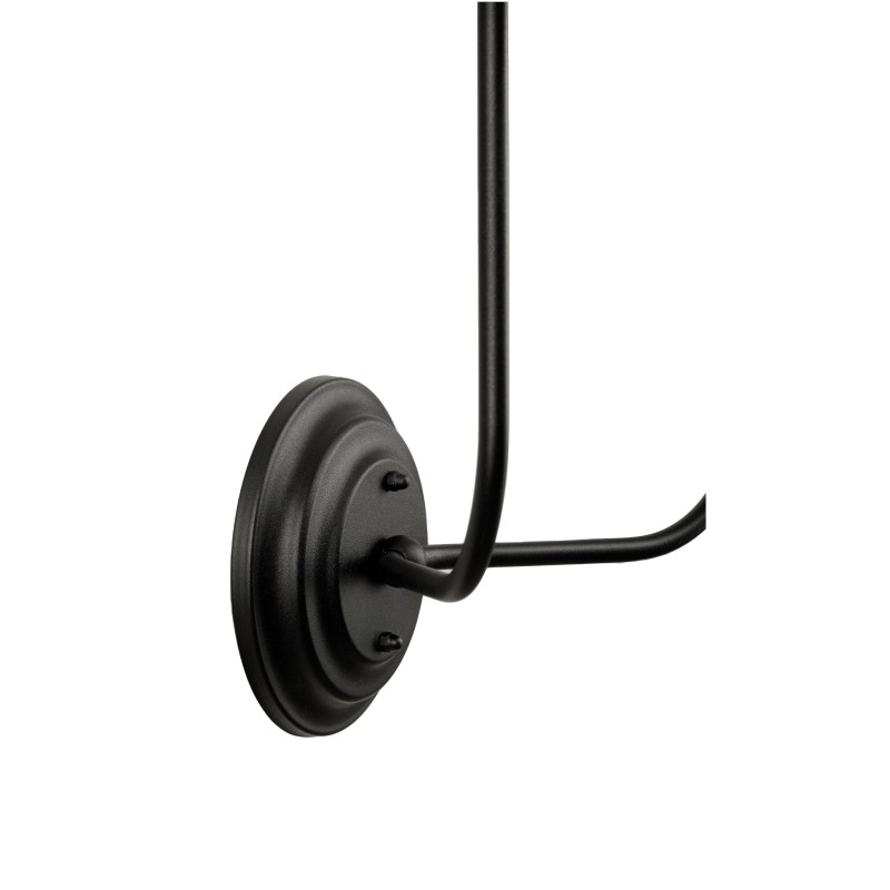 ELEGANCE TWIN Black Wall Sconc- Crafdeco