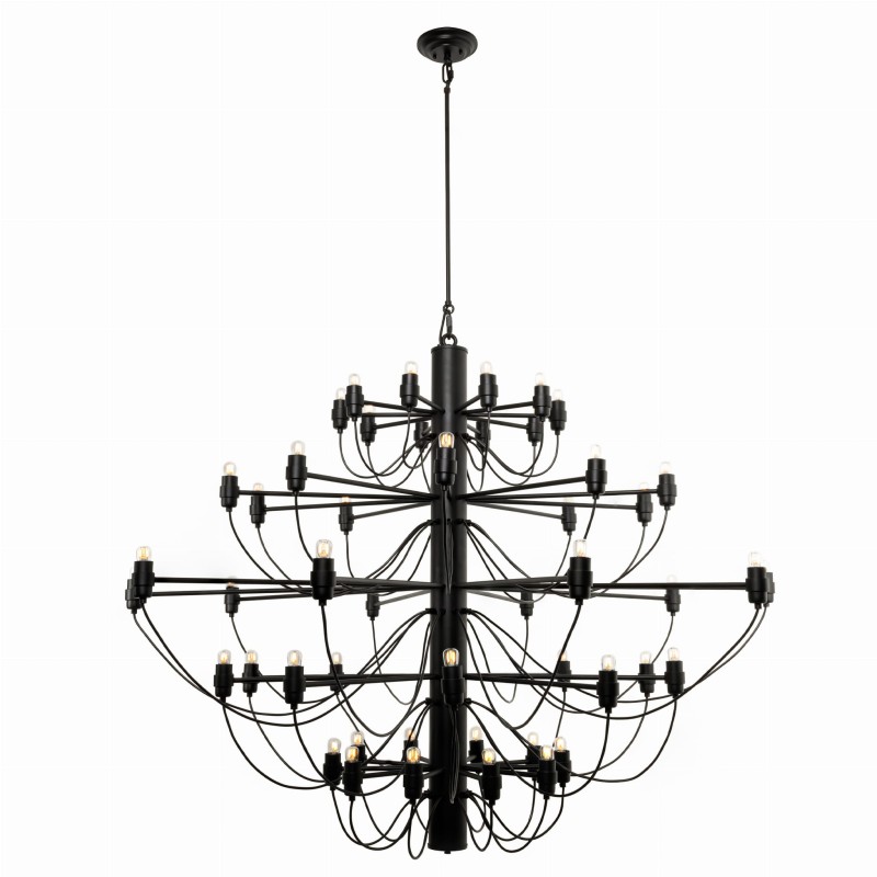 IRGA Black Chandelier- Crafdeco