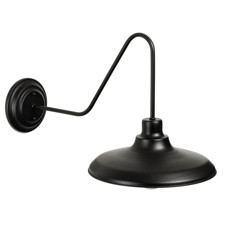 FORMER Black Wall Sconce , Crafdeco