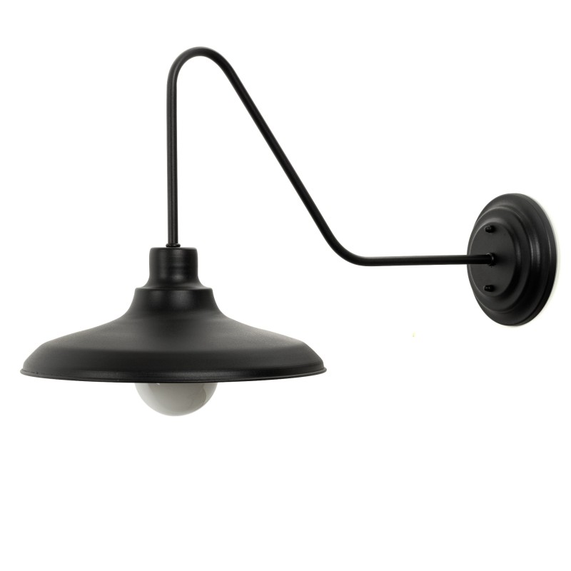 FORMER Black Wall Sconce , Crafdeco