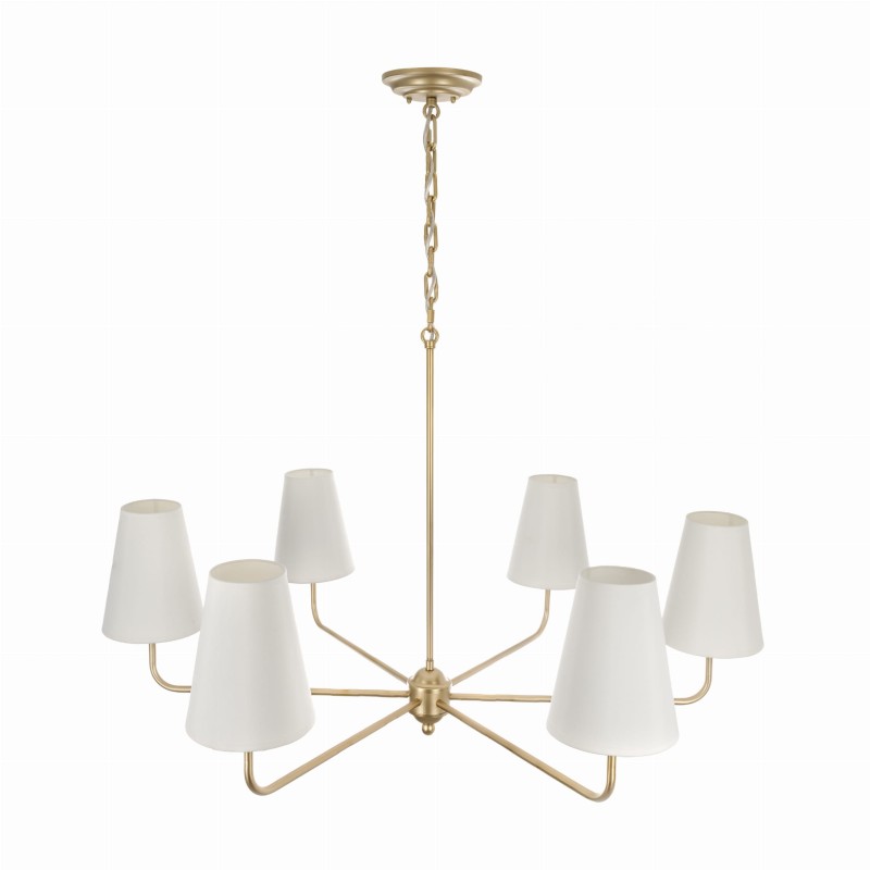 CLASSY PLUS Gold Chandelier, Crafdeco