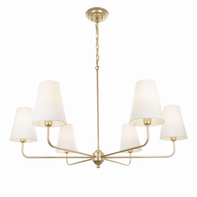 CLASSY PLUS Gold Chandelier, Crafdeco