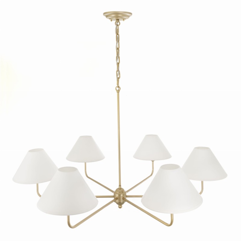 CLASSY PLUS Gold Chandelier, Crafdeco