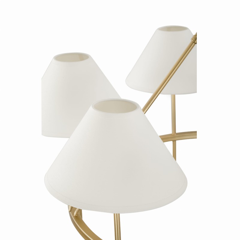 SUBLIME S Gold Chandelier, Crafdeco