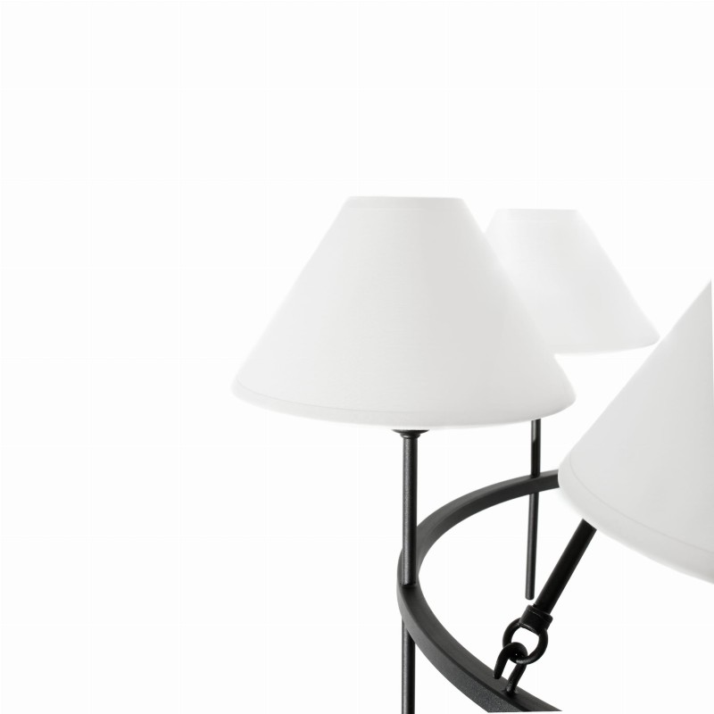 SUBLIME S Black Chandelier  , Crafdeco