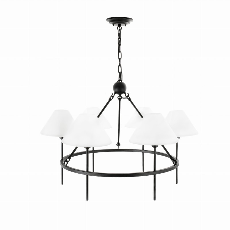 SUBLIME S Black Chandelier , Crafdeco