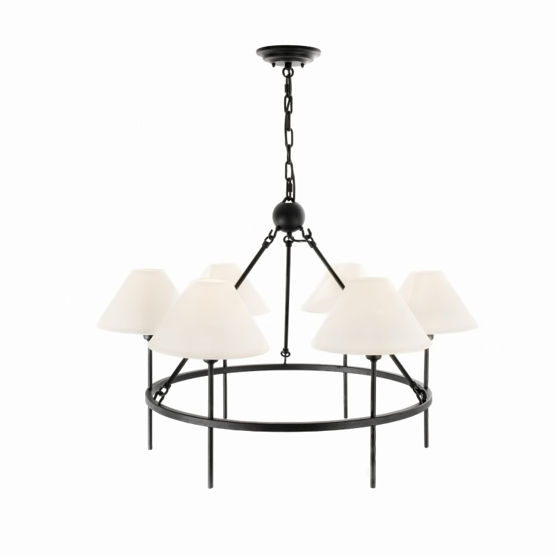 SUBLIME S Black Chandelier , Crafdeco