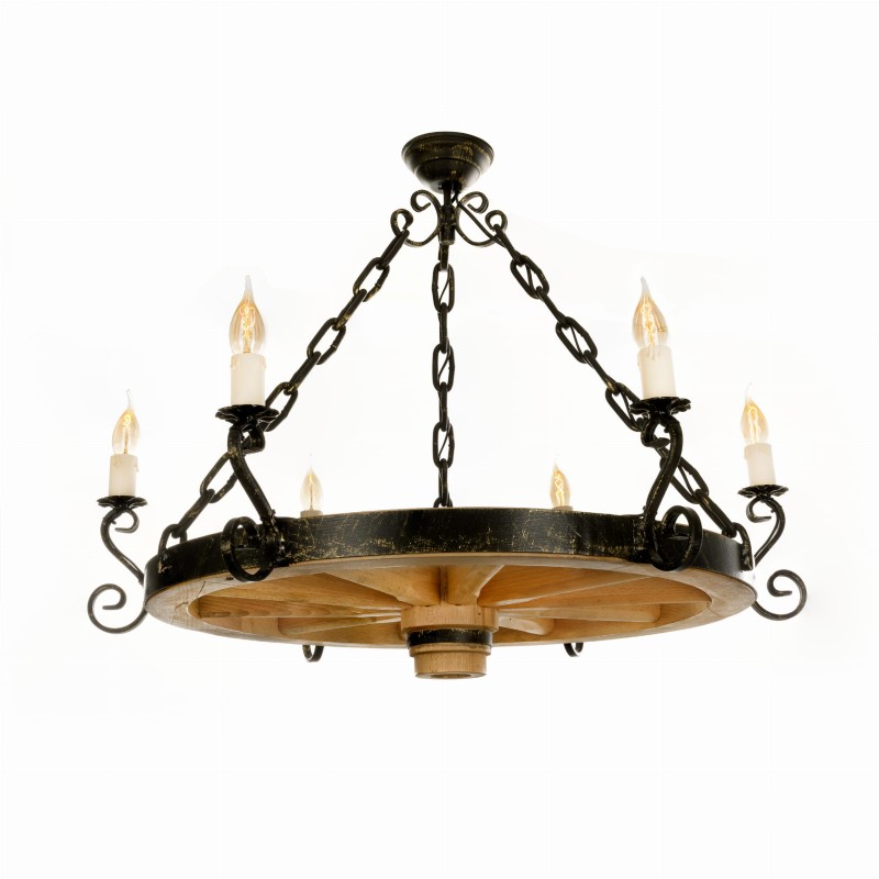Chandelier Circle 70 6s Clear , Crafdeco