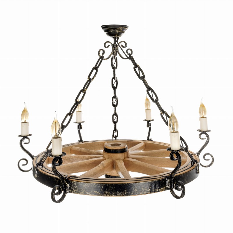 Chandelier Circle 70 6s Clear , Crafdeco