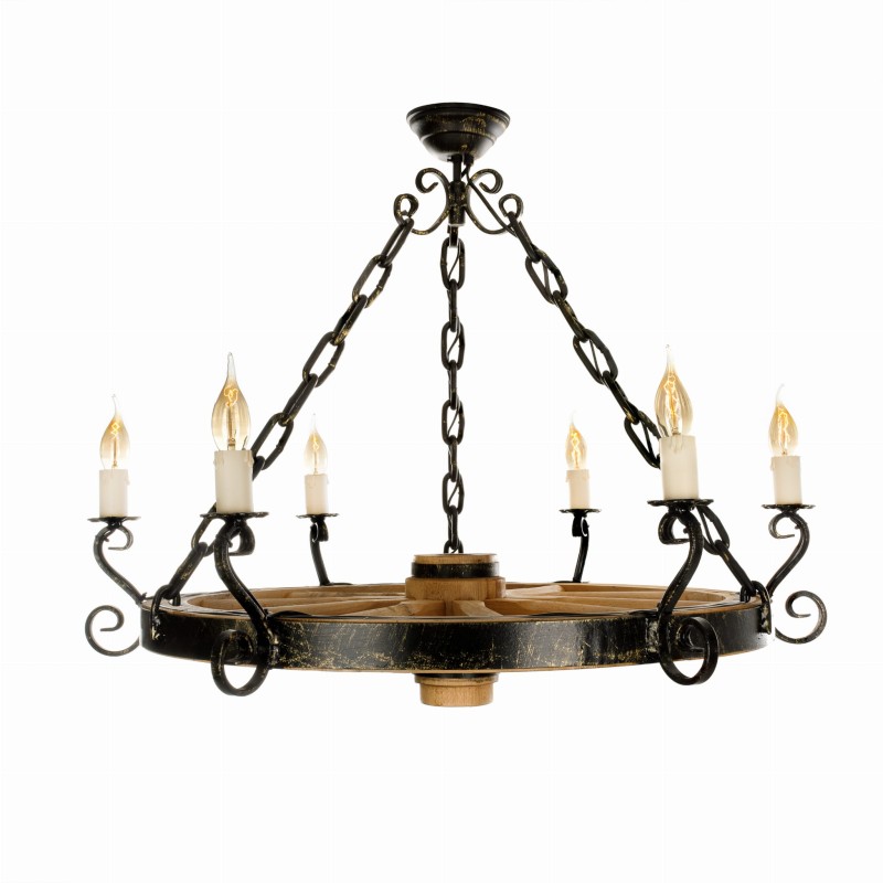Chandelier Circle 70 6s Clear , Crafdeco