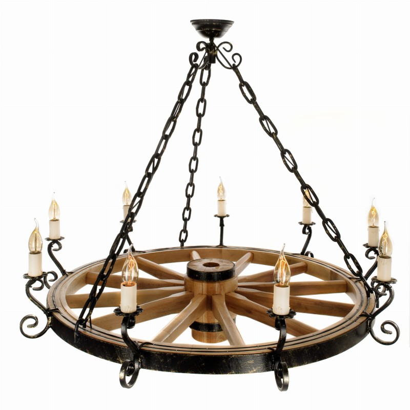 Chandelier Circle 90 9s Clear , Crafdeco