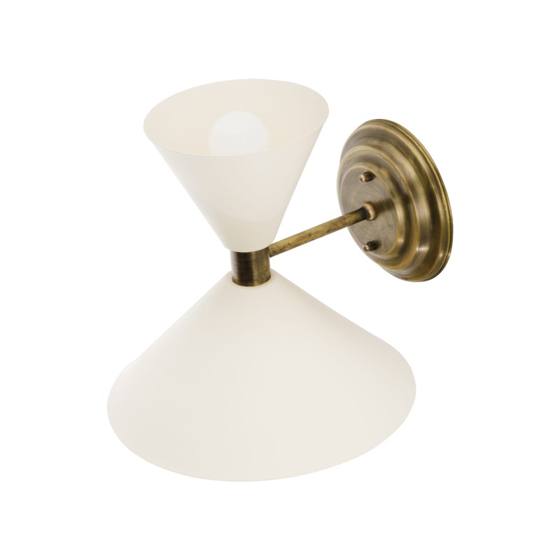 GOBLET Brass Wall Sconce, Crafdeco