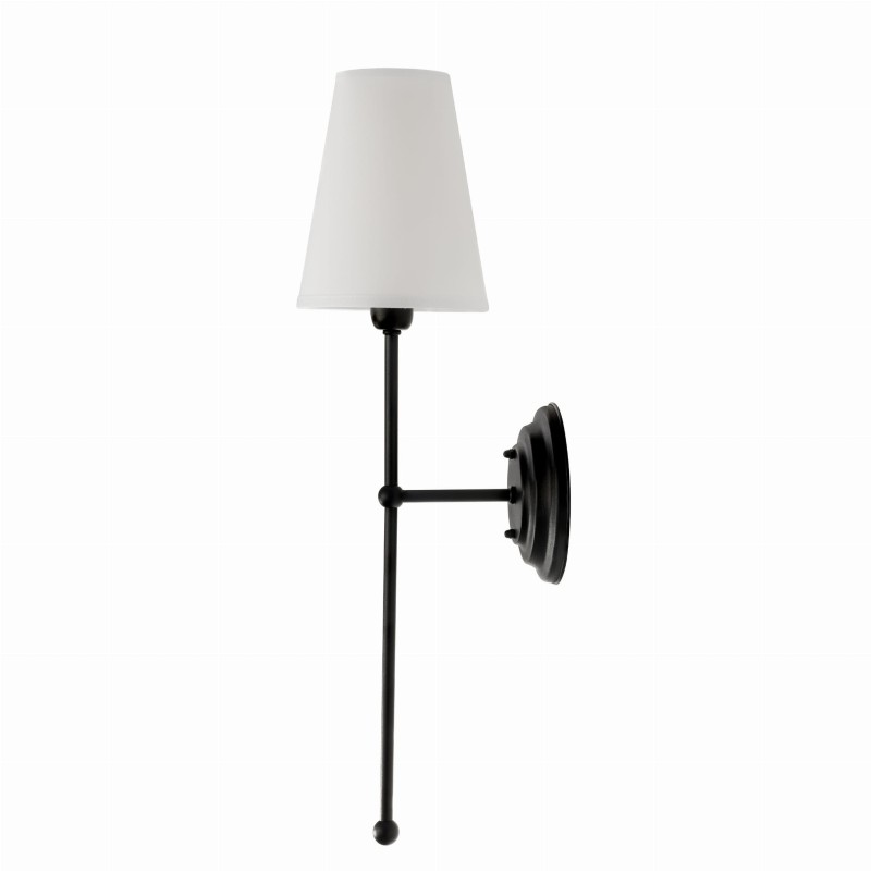 BASIC Black Wall Sconce , Crafdeco