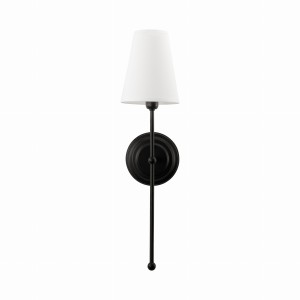 BASIC Black Wall Sconce