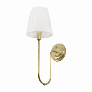 LAW Brushed Brass Wall Lamp