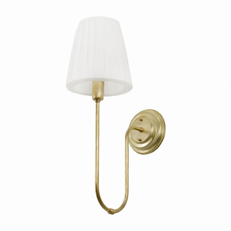 LAW Brushed Brass Wall Lamp, Crafdeco