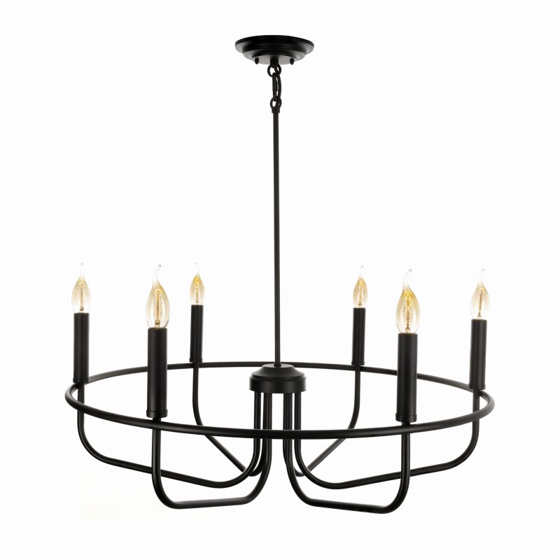 LOFTA Black Chandelier , Crafdeco