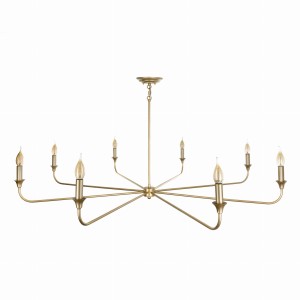 CHIC L Gold Chandelier