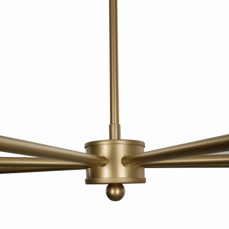 CHIC L Gold Chandelier, Crafdeco