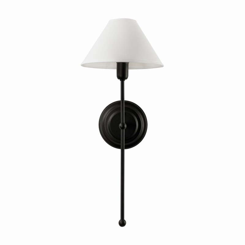 BASIC Black Wall Sconce , Crafdeco