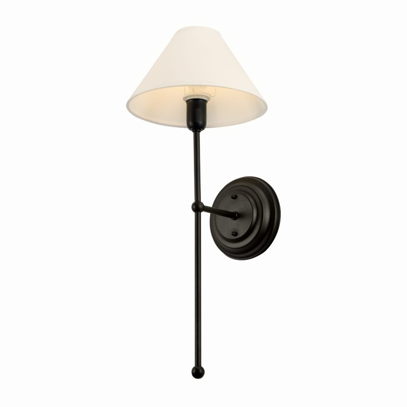 BASIC Black Wall Sconce , Crafdeco