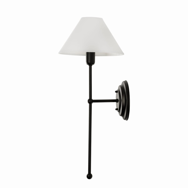 BASIC Black Wall Sconce , Crafdeco