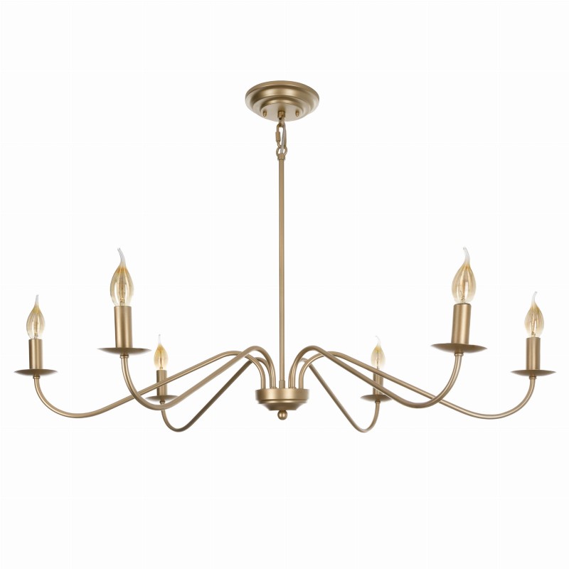 POSH Gold Chandelier- Crafdeco