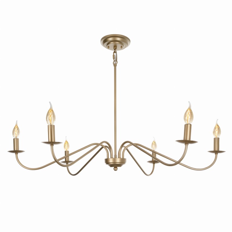 POSH Gold Chandelier - Crafdeco
