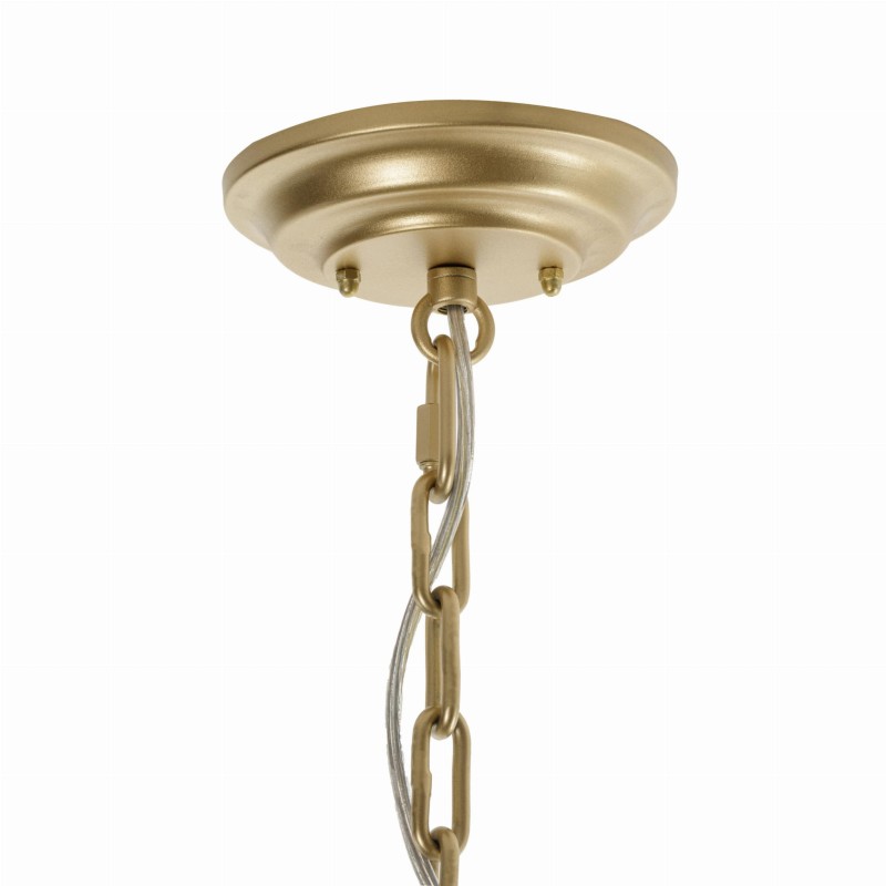 Gold AMBER Lamp,linen, Crafdeco